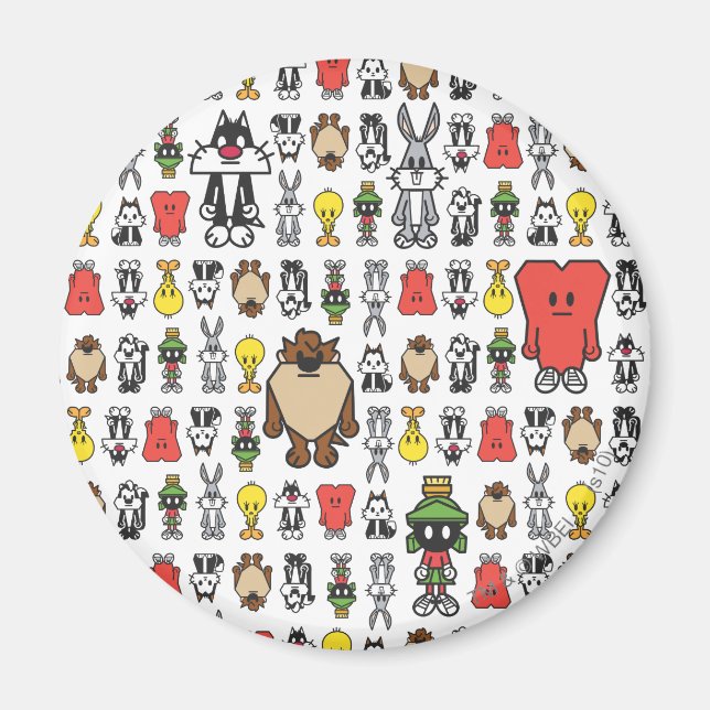 Stylise TWEETY™ and Friends Magnet (Front)