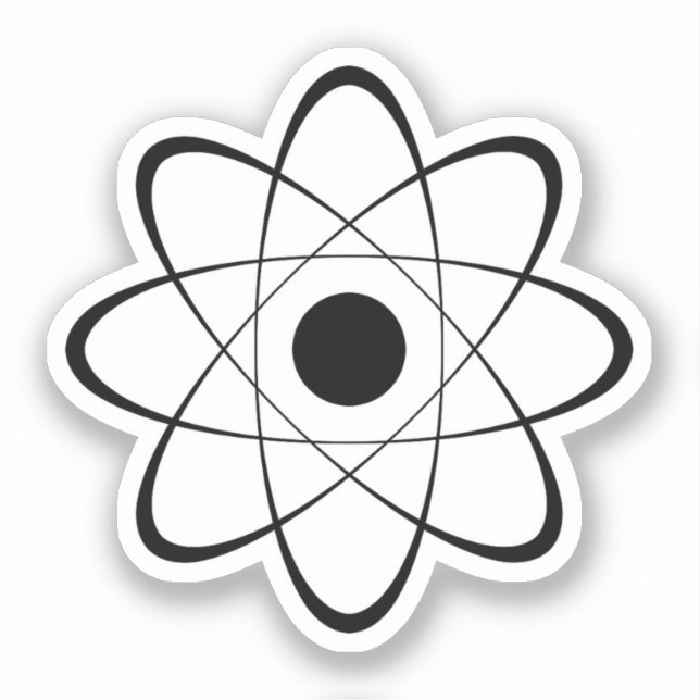 Stylised Atom Symbol (Front)