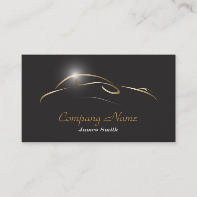 Stylised Auto Detail  Auto Paint  EU Business Card (Front)