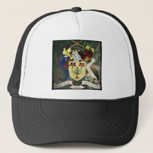 Stylised Barbados COA Trucker Hat
