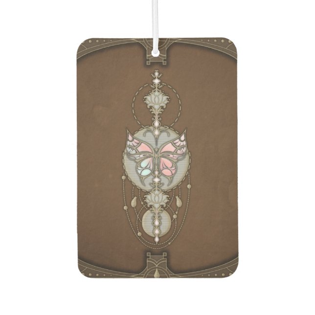 Stylised butterfly  car air freshener (Front)