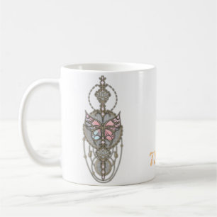 Stylised butterfly  coffee mug