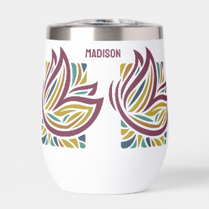Stylised Butterfly Custom Name