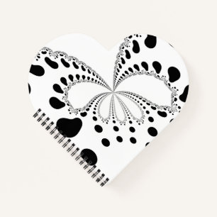 Stylised Butterfly Image Notebook