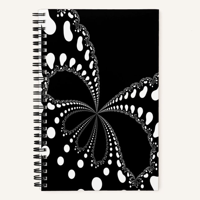 Stylised Butterfly Image Notebook (Front)