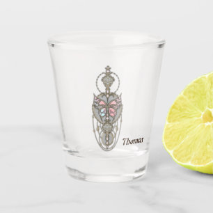 Stylised butterfly shot glass