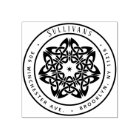 Stylised Celtic Knot Star Christmas Return Address