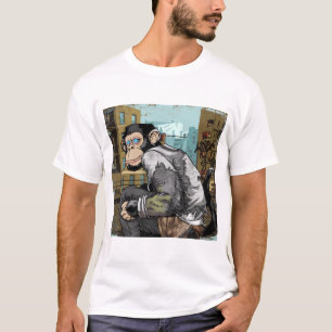 Stylised chimpansee T-Shirt