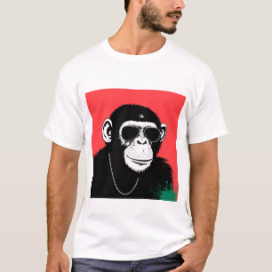 Stylised chimpanzee T-Shirt