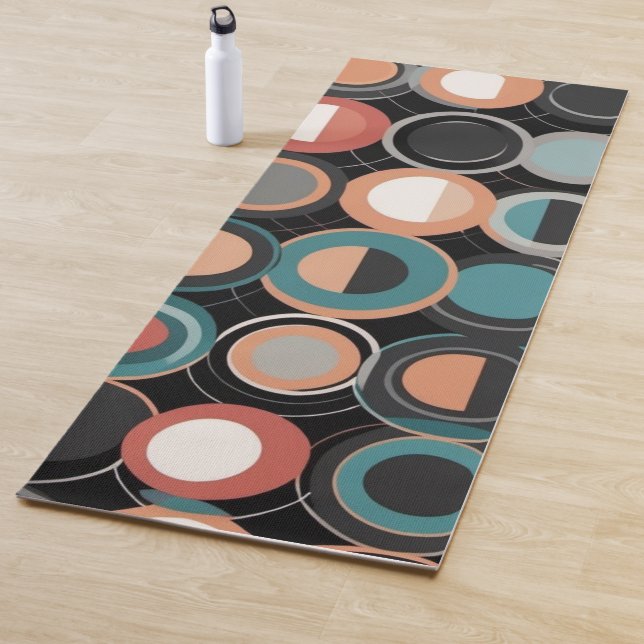 Stylised Circle Yoga Mat (In Situ)