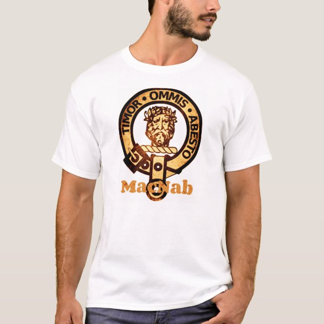 Stylised Clan MacNab Crest Badge Tee (Front)