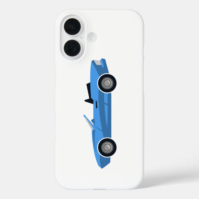 Stylised Convertible Sports Car Case-Mate iPhone Case (Back)