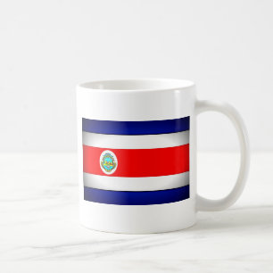 Stylised Costa Rica Flag Coffee Mug