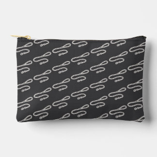Stylised Dog Leash Design Pattern Accessory Pouch