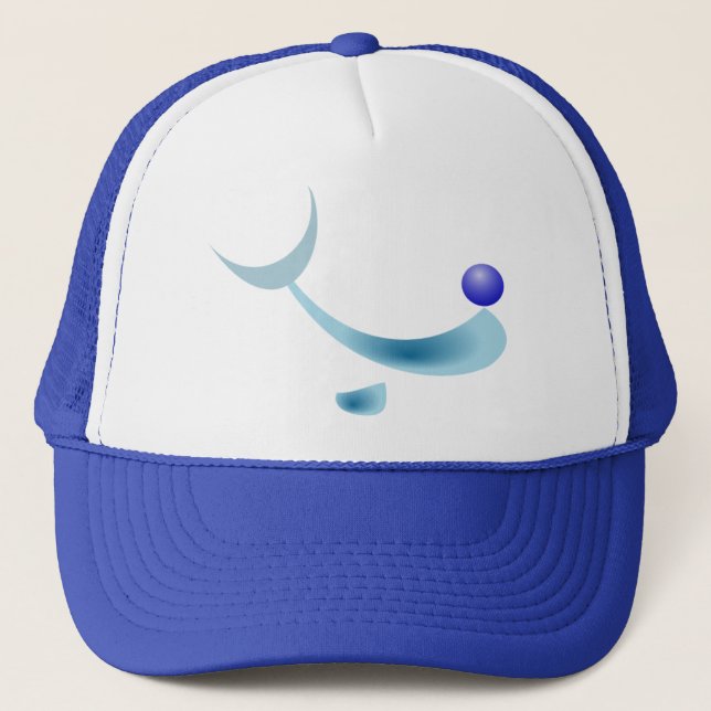 stylised dolphin cap (Front)