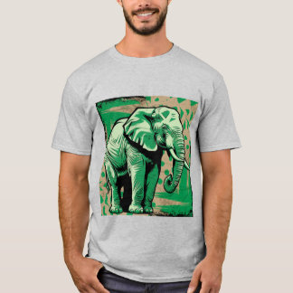 Stylised Elephant T-Shirt