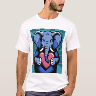 Stylised elephant  T-Shirt