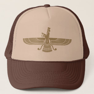 Stylised Faravahar Trucker Hat