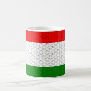 Stylised Flag of Hungary  Coffee Mug