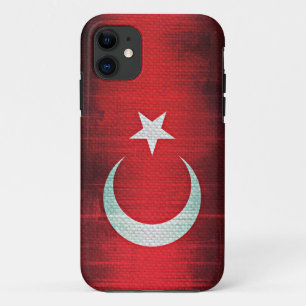 Stylised Flag of Turkey iPhone 11 Case