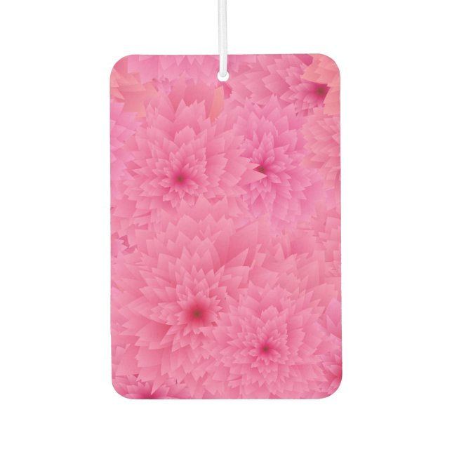 Stylised Floral Air Freshener with Rose Fragrance (Front)