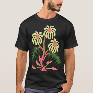 Stylised Floral Illustration – Elegant Nature Art  T-Shirt
