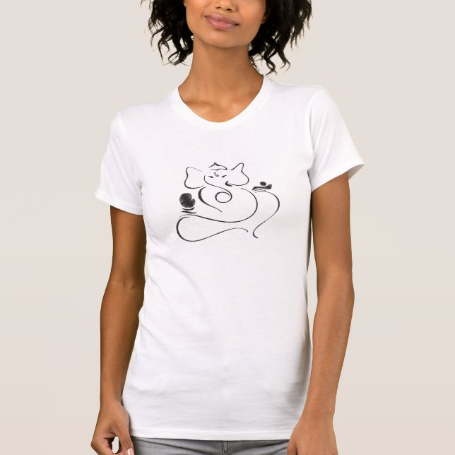 Stylised Ganesh T-Shirt (Front)