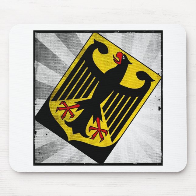 Stylised Germany COA Mouse Pad (Front)