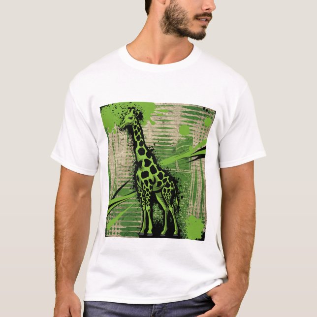 Stylised giraffe  T-Shirt (Front)