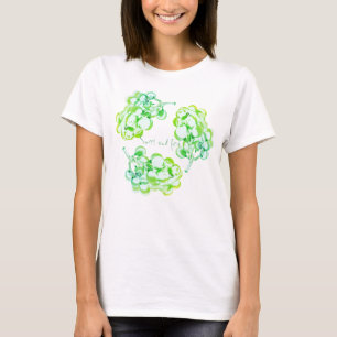 Stylised Grape Vine Fruit Sweet Fresh T-Shirt Top