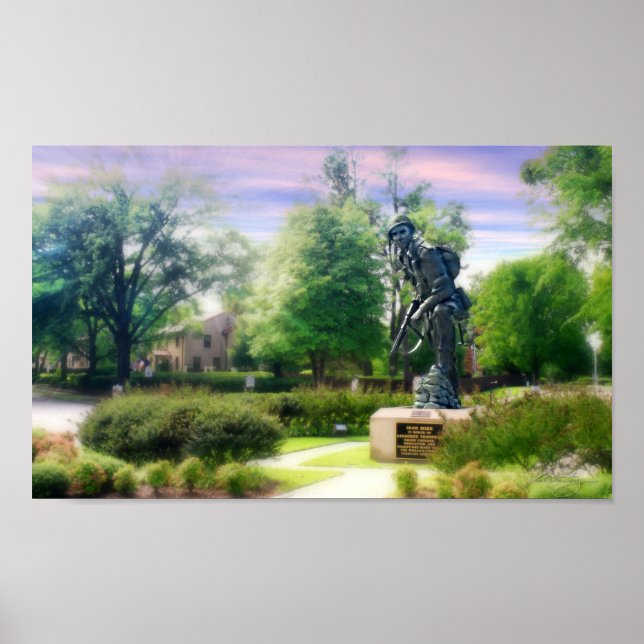 Stylised Iron Mike Final on Matte Canvas Poster (Front)