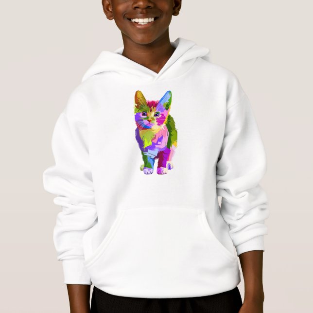 Stylised Kitten Prismatic Design-32345 (Front)