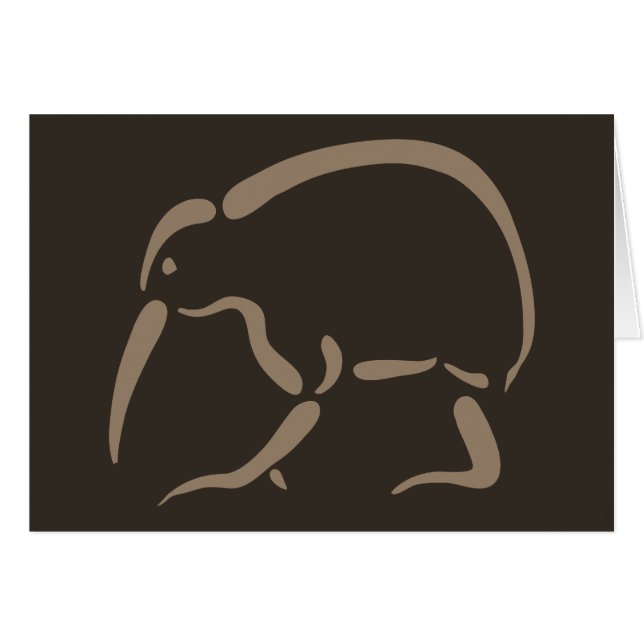 Stylised Kiwi (Front Horizontal)