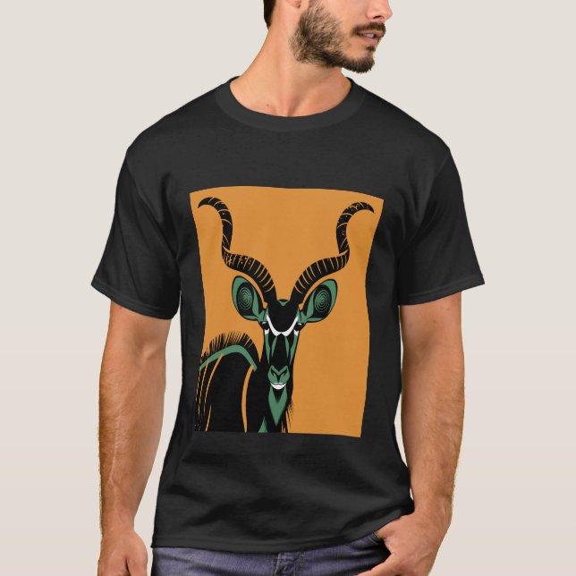 Stylised kudu T-Shirt (Front)