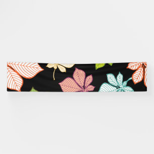 Stylised leaves 9 banner