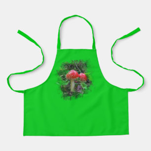Stylised Mushrooms - Apron S