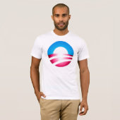 Stylised Obama "O" T-shirt (Front Full)