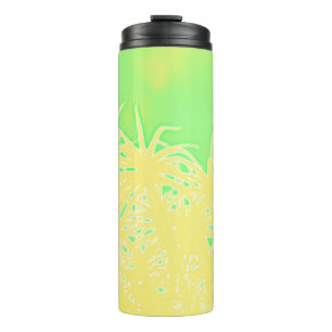 Stylised Palm Trees Abstract Art Pastel Tropical Thermal Tumbler