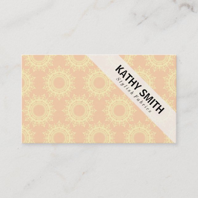 Stylised Pattern | Chic Business Card (Front)