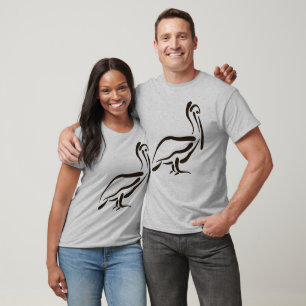 Stylised Pelican T-Shirt