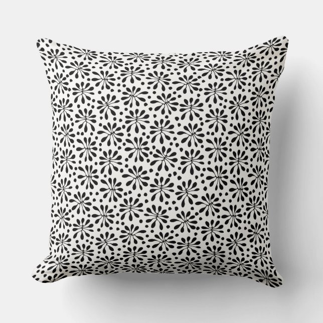 Stylised Plant Pattern 020818 Cushion (Front)