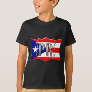 Stylised Puerto Rican Flag T-Shirt