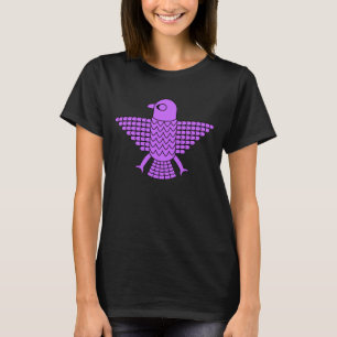 Stylised Purple Falcon T-Shirt