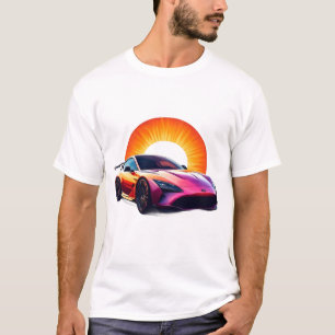 Stylised Racing Sports Car T-Shirt