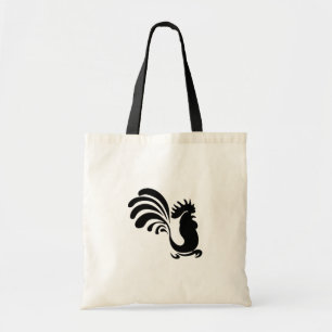Stylised Rooster Tote Bag