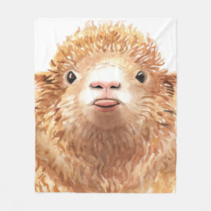 Stylised Sheep Lovers   Gitfs For Child Fleece Blanket