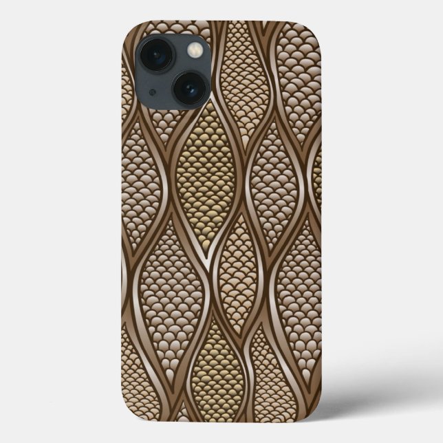 Stylised snake skin Case-Mate iPhone case (Back)