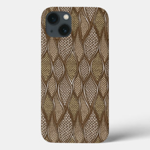 Stylised snake skin iPhone 13 case