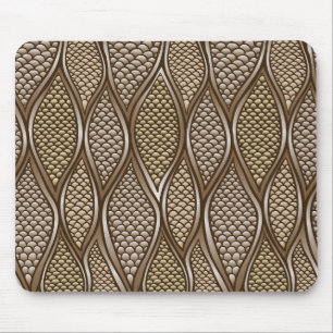 Stylised snake skin mouse pad