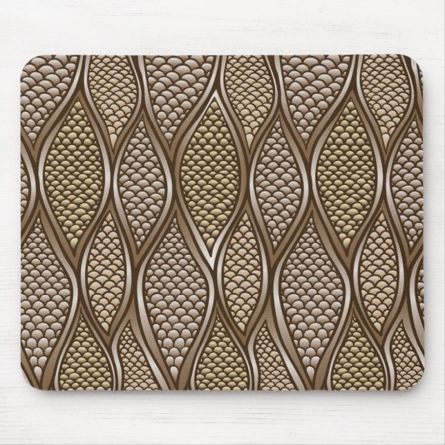 Stylised snake skin mouse pad (Front)